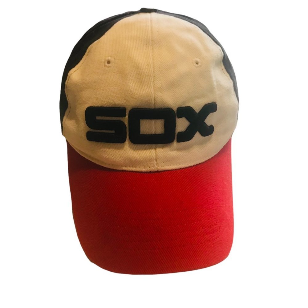 Chicago White‎ Sox Baseball Cap Hat MLB Vintage Culver's 1983 Red White Blue